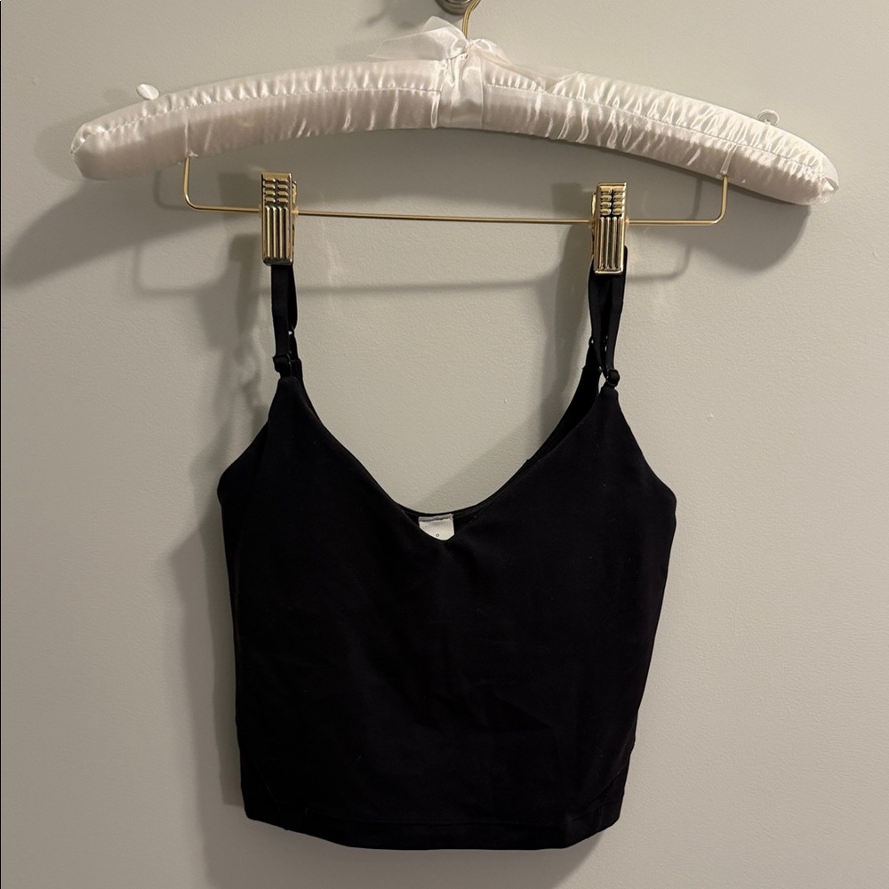 Lululemon Cropped Tank - Black Women's Top